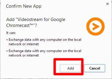 How to use Videostream extension to stream local videos for Chromecast?