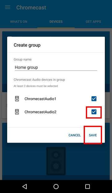 How to use Chromecast Audio multi-room group playback: 3_group_created