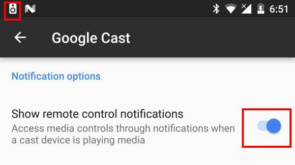 disable Google Home and Chromecast casting notification