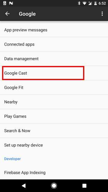 How to disable Google Home and Chromecast casting notification?